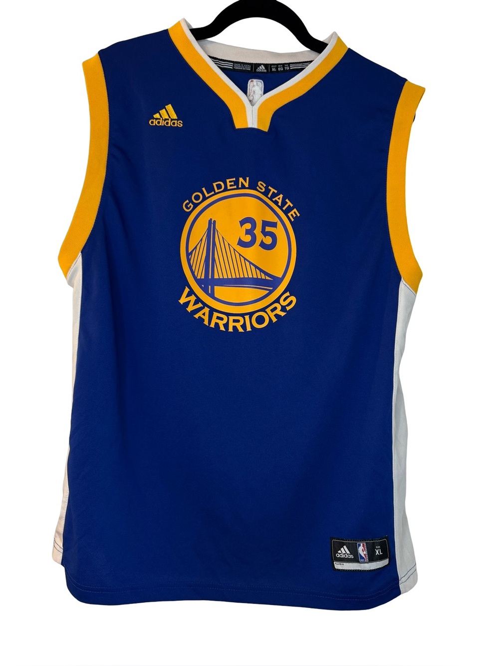 2016 Adidas NBA Golden State Warriors Kevin Durant #35 Youth Jersey